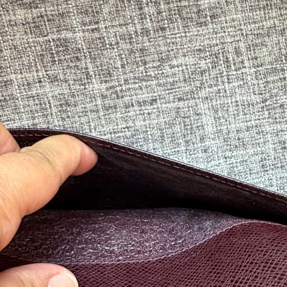 Louis Vuitton Burgundy Women’s Clutch